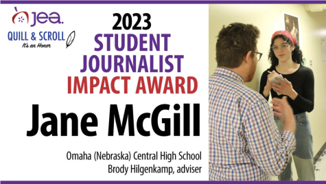 Omaha Central student journalist awarded 2023 Student Journalist Impact Award